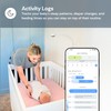 Luna 2.4GHz WiFi Baby Camera Monitor & Floor Stand, Sensor-Free