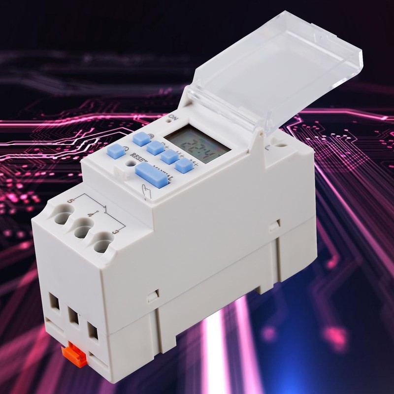 Weekly Digital Timer, 220 V AC 25 A Digital Weekly