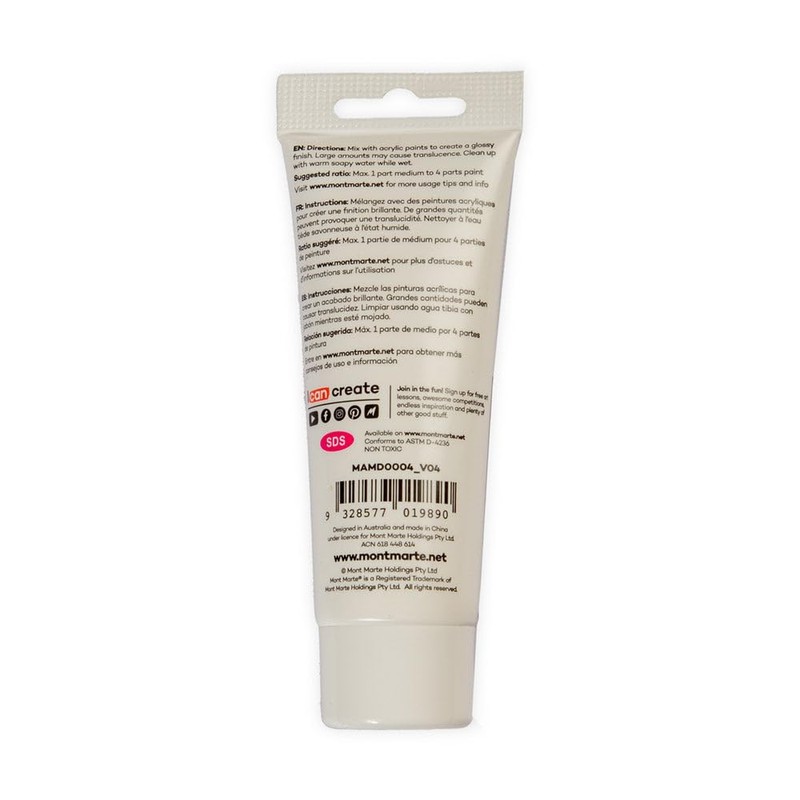 Mont Marte Gel Medium Gloss Paint 75 ml