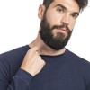 Conjunto Pantalón y Playera Ropa Térmica De Hombre (Marino, Extra