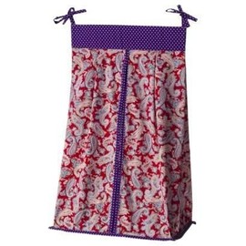 Talulu Diaper Stacker - Purple/Red by Trend Labs