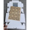 20 Cajas para Postres Blancas con Ventana, Cajas de Panadería
