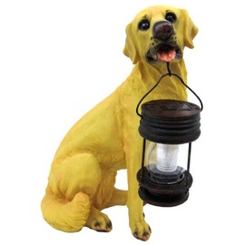 Solaration Labrador Retriever Outdoor Solar Garden Light Dog Lab