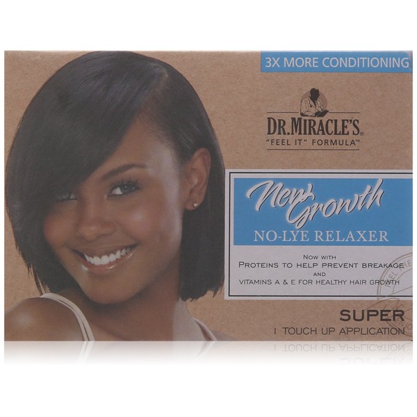 Dr. Miracle's New Growth Relaxer Kit, Super, 1count
