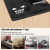 TUAKIMCE Hanging Bedside Table with Drawers, Bedside Table with Cup