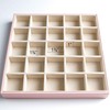 Frebeauty Earring Organizer Classic Jewelry Box 50 Slots Double Layer