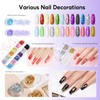 Acrylic Nail Kit for Beginners with Everything ,11 Colors Acrylic