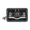 Truck Front Square LED Headlight with High Low Beam DRL