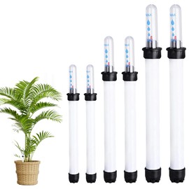 Cumnvulnt Pack of 6 Water Level Indicators Plants, Watering Indicator, Water Level Indicator with Visual Design, Plant Moisture Meter for Flower Boxes, Potted Plants, Gardening (16.5/20/22.8 cm)