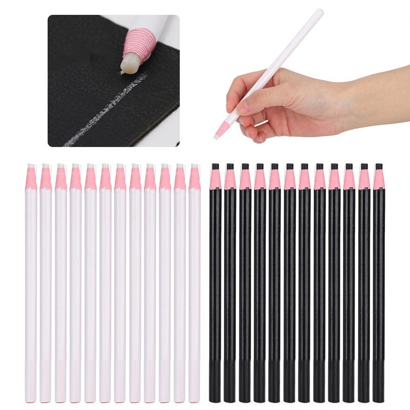 24Pcs Tailor Chalk Pens Line Drawing Clothing Glass Ceramic Furniture