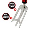 Roamwild Multi-Digger Dual Grip Garden Hand Trowel (Hand Fork/Cultivator)