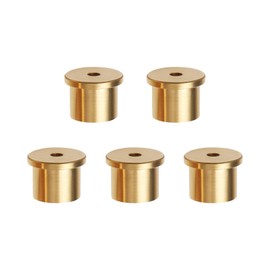 Be In Your Mind 5pcs Golf Club Weight Head Brass Shaft Tip Weights Weight Head Accessories Suitable for Steel Wood Steel Iron Shafts (2g)