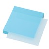ONLYKXY 4 Pack Transparent Sticky Notes 3x3in Waterproof Self-Stick Book