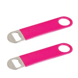 Thirsty Rhino Rubber Coated Suma Bottle Opener (Set of 2) (Pink)