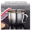 EG 2 Piezas Envase Metálico Sellable Para Conservar Alimentos