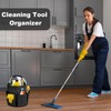 abcmilz 17L Cleaning Caddy with Handle, Cleaning Supplies Organizer, Foldable