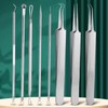8-Piece Acne Pimple Extractor Needle Beauty Tool Blackhead Set Extractor 2ea