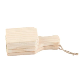 Tostonera Plantain Masher Pine Plantain Press Smasher Reusable Deep Plantain Baskets Maker with Hanging Lanyard