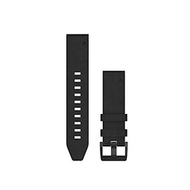 GARMIN QuickFit 010-12740-61 Black Leather 010-12740-61 (22 mm Genuine Garmin)