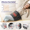 Heating Pad, Weighted Heating Pad with Massaging Vibrations, 6 Heat