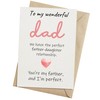 TRIDECOR Valentines Day Card From Daughter, Fathers Day Card, Birhtday