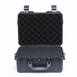 AxiGear 14in Waterproof Hard Shell Case with DIY Customizable Foam Insert (13 x 9.6 x 5.7in Interior)