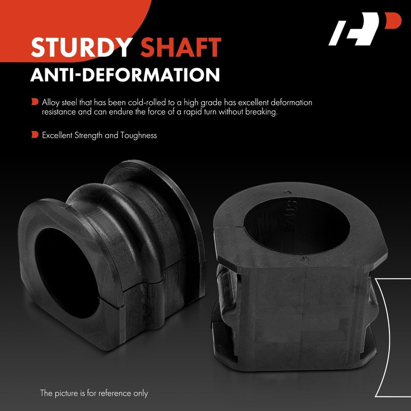A-Premium 2 x Front To Frame Sway Bar Bushing Kit,