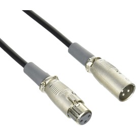 CANARE XLRマイクケーブル 0.5m 黒 EC005 BLACK