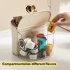 Jaugufiy Tea & Coffee Organizer - Countertop Box for Tea