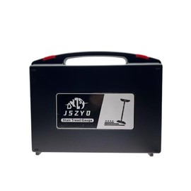 Stair Tread Template Tool,from JSZYO Renovation System. High-Quality Aluminum Alloy, Clear Scales, Adjustable Angles, Retractable. A Very Handy Measuring Tool (Black)