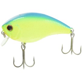 EVERGREEN Crankbait Super Shallow Runner Clutch Hitter, 2.3 inches (5.8 cm), 0.4 oz (12.5 g), Blue Back Chart #28