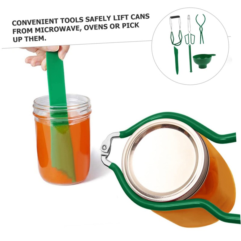 Gatuida 5sets Magnetic Canning Lid Lifters Scald Jar Lifting Tools