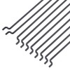 Φ1.2mm x L120mm Steel Z Style Pull/Push Rods Parts for