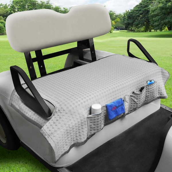 LEAPGOMAX Golf Cart Seat Covers Cooling Ice Silk Golf Cart