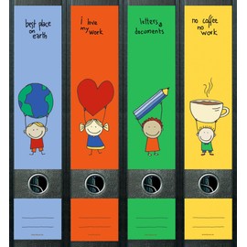 File Art AJ457 Design Labels Folder Spine Labels