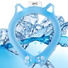 Ice Cooling Neckband Neck Cooler Summer Sports 18°C - Blue 2ea