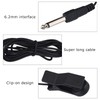 Clip on Portable Pickup Contact Microphone Vocal Pick Up Audio