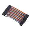 10Pcs Jump Wire Plastic Male to Female Connecting Cable for