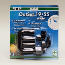 JBL External Filter Accessory, CristalProfi e Intake Pipe, Outlet Pipe, Wide Jet Pipe