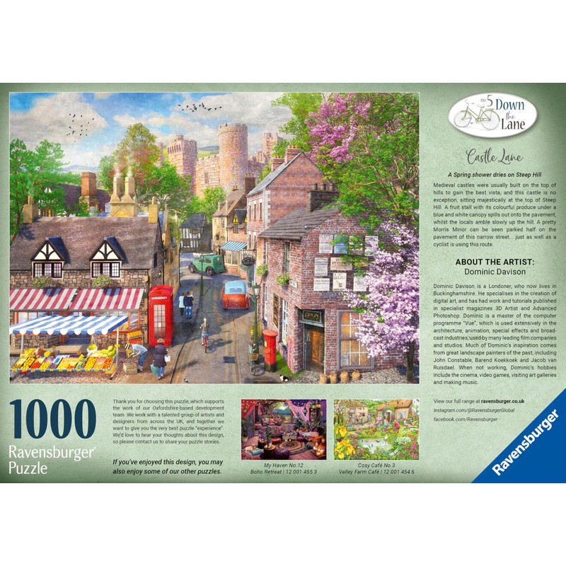 Ravensburger Down the Lane No. 5 Castle Lane - 1000