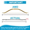 sourcing map Traditional Recurve Bow String Replacement AMO 70" in