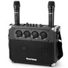 Heartsea 100W Bluetooth PA Speaker System with 2 Wireless Microphones,