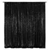 Poise3EHome 20FT x 10FT Black Sequin Photography Backdrop Curtain for