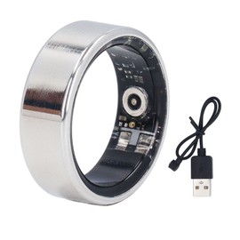 Smart Ring Fitness Tracker Waterproof Sleep Tracking Photographing Pedometer Auto Detection Multi Functional Bluetooth Ring Health Tracker Size 9