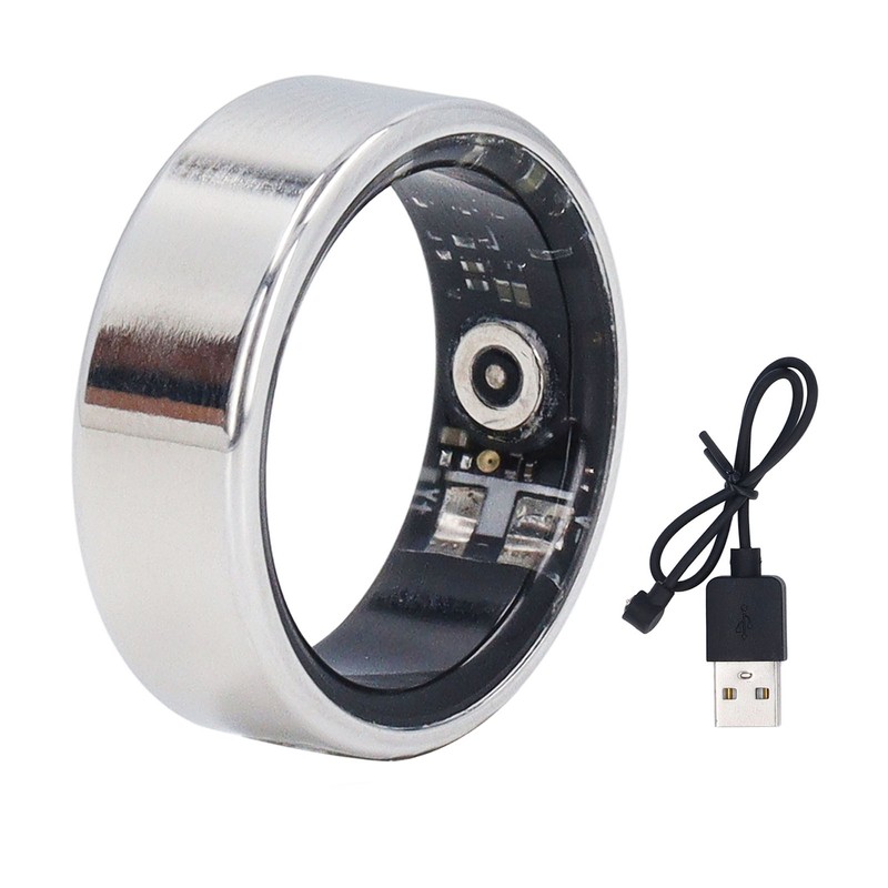 Smart Ring Fitness Tracker Waterproof Sleep Tracking Photographing Pedometer Auto