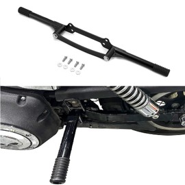 Mofun Passenger Peg Crash Bar Highway Rear Crash Bars Compatible with Harley Dyna Street Bob Fat Bob FXDB/I FXDL/I FXDSE Super Glide Switchback FLD 2006-2017, Gloss Black