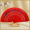 [kinaviola] Avanico Flamenco Dance Spain Spanish Fan, Folding Fan, Flower