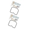 Motorcycle Carburetor Repair Gaskets Spring Kit Replacement for Vulcan 500