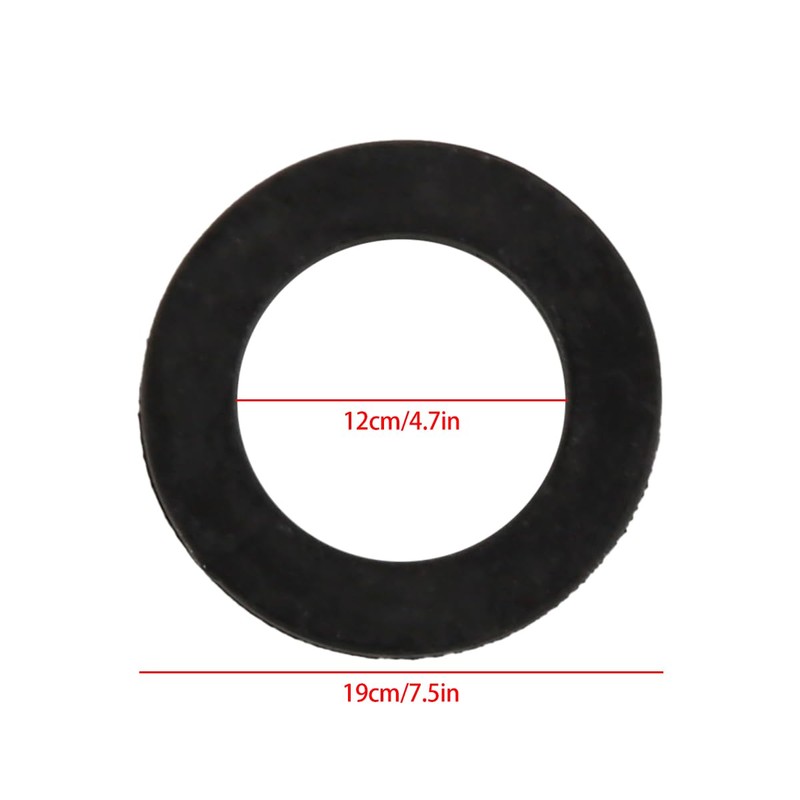 Shower Hose Washers - 10 Pack Rubber Washers Seals for