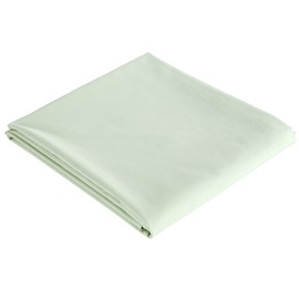 Christy 200TC Organic Single Flat Sheet | Sage Green | 100% Certified Organic Cotton Bedding | Super Soft and Smooth Bed Linen